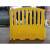 三孔水马隔离墩塑料护栏防撞桶1.5米注水围栏1.8米市政围挡不包邮 滚塑围栏1500*1200