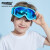 PROPRO 儿童双层防雾滑雪镜 炫酷镀膜滑雪护目镜男女大童小童滑雪装备滑雪眼镜 天蓝色