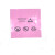 粉色印刷袋电子产品包装袋线路板袋子元器件分装袋 15*20cm 粉色双面18丝100个