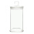 玻璃标本瓶90*180展示瓶广口磨砂实验室标本缸加厚透明玻璃样品瓶 90*120mm(约600ml)