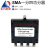 东方旭普（eastsheep）SMA微带一分四功分器 功率分配器2000-8000MHz 宽频 2-8G SMA母头