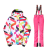Gsou SNOW滑雪服套装女款双单板保暖透气雪服户外防水加厚冬季滑雪衣裤套装 1410-018上衣+1520-7玫粉裤 XS(160-165cm/45-55kg)