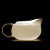 金镶玉 公道杯白瓷 羊脂玉瓷陶瓷茶海分茶器茶具配件 羊脂玉瓷公杯
