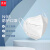 谋福（CNMF）N95防护口罩一次性白色3D立体独立包装防尘口罩 N95口罩【10只装】 口罩