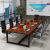 时通 200*80*74cm 公司会议桌培训洽谈大型长条桌简约办公室员工办公桌