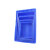 塑料工具盒平口零件物料元件胶框收纳箱周转箱螺丝配件五金盒 7号蓝300*200*87