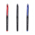 百乐  日本三菱UNI直液式中性笔彩色签字水笔套装自由控墨黑科技绘图顺滑办公学习创意两种粗细 红色