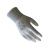 赛立特安全（SAFETY-INXS）N10551  涤纶内胆 指浸PU手套 13针织白色劳保手套（6双） 白色 8码 定做