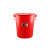 靓丽加（Lianglijia）工业大桶 红色 200号大容量塑胶油桶加厚桶塑料水桶含盖含提手
