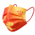 蓝冠（BLUEGUAN)一次性儿童口罩我爱你中国红口罩小孩学生口罩 【单片独立装】500只