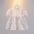 竹曼婉女宝宝连衣裙7个月童夏装儿童洋气裙小童背心公主裙裙子 短森女裙  紫色 95cm