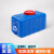 尚留鑫 塑料水箱长方形卧式加厚储水桶车载带盖塑料桶 蓝色90斤