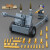 定制第三方二战军事人仔德军苏军重武器机枪榴弹炮反坦克炮装 德008-5