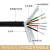 荣缆 purTRVV聚氨酯 高柔性拖链电缆线2 3 4芯国标 铜耐油耐寒线 PURTRVV 3芯0.75平(1米)
