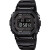 卡西欧（Casio）G-Shock 男表金色方块蓝牙六局电波多功能运动手表 金属表带黑色 B5000GD-1