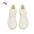安踏C37女鞋运动鞋秋季新款软底轻便缓震增高跳绳跑步鞋 象牙白/泥沙灰-3 5(女35.5)