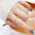 夏季新款越南沙金戒指女轻奢高级感时尚个性食指活口小众设计首饰 竹节开口戒指