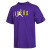 耐克（NIKE） 短袖男装夏季新款篮球训练运动衫透气休闲圆领T恤 DA6513-547紫色 XL