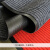 科力邦（Kelibang） 条纹复合地毯 可裁剪双条纹PVC复合防滑地垫 酒店地垫走廊防滑地毯 2*15m KB1211 灰色