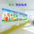 幼儿园儿童学习与发展指南宣传栏海报幼儿语言社会科艺术发展墙贴 YR49-6 240x120cm