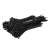 铁蒙自锁式尼龙扎带捆绑束线带 国标4*300宽3.6mm（足数250条）黑色