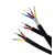硅胶高温电缆2芯3芯4芯0.3*0.5 1.5 4 6平方特软耐高低温护套电线 国标3芯0.5平方 1米