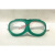 挡风眼镜 打磨劳保眼镜男平光 普通安全挡风耐磨工作防尘专用透明 绿海绵玻璃眼镜