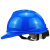 竹特 ABS安全帽 V型透气孔 工地防砸安全头盔 工作劳保防护 蓝色 （企业定制）