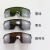 电焊眼镜焊工专用激光防镜护目镜墨镜保睛男工地焊接 防激光款护目镜黑色+镜布
