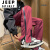 吉普（JEEP）冲锋衣搭配的裤子侧拉链美式机能冲锋裤男防风潮牌机能工装裤 西瓜红 M