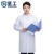 星工（XINGGONG）男女长袖白大褂 学生实验室食品卫生工作服搬运工劳保服XG-DGA松紧款L码