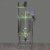 FACEMINI cn-54 水油分离液液萃取釜合成真空搅拌罐抽滤真空玻璃分液器10L FY-100L（球形）