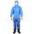 挺固 防护服连体带帽化学实验室蓝色全身工作防尘服 1件起批 XL 3天