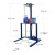 实验室生产型设备油漆油墨搅拌机化工油漆涂料搅拌大支架分散机定制 1500瓦1.65支架电动款电动款