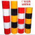警示桩黄黑反光膜电线杆反光贴交通膜安全柱子反光贴纸红白电力膜 3红2白高度60cm长度5米