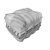 大工象 车间棉抹布碎布头 吸油吸水擦机工业擦拭布 灰色 25kg/袋