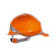 代尔塔安全帽ABS绝缘防砸建筑  102018 橙色 2顶装