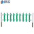 穆运 PVC塑钢花园围栏栅栏草坪护栏 社区幼儿园绿化护栏 草绿0.3米高（送货上门）