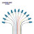 凌科朔（LINKSHIRE）电信级单模光纤跳线束状尾纤 1.5米12芯LC/UPC方头 分纤箱收发器ODF光纤机架网线配线