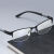 莎波龙近视眼镜男0-600度半框金属眼镜平光镜防辐射防蓝光电脑镜 枪色框 1.74(特薄) 定制镜片