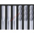定制铰刀 整体硬质合金绞刀加长数控直柄直槽机用螺旋钨钢铰刀M6M 加长铰刀直槽13*45*100