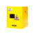 工业柜化学品安全柜4/45加仑危险品储存柜危化品防火柜 60加仑黄色加厚