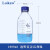 蜀牛玻璃棕色透明蓝盖丝口试剂瓶高硼硅蓝盖瓶100/250/500/1000ml 透明1000ml