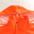 雨衣 外卖专用骑手分体骑行雨衣雨裤套装防暴雨全身加厚执勤防汛反光雨衣 橙色 4XL码