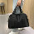 手提旅行包大容量时尚防泼水折叠旅行袋男女行李袋轻便健身运动包 灰色【DT215】