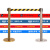 加厚不锈钢护栏 2米线隔离带栏杆座 排队柱 警戒围栏一米线伸缩带 3米不锈钢银色加厚（下单是一件 2件起可以用）