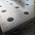 澜世 铸铁三维柔性焊接平台工装夹具多孔定位机器人焊接工作台二维平板备件（定制） 1000*1200*200 