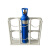 稳斯坦 WST117  钢瓶存储架 8L 10L 氧气瓶 氮气瓶架 气瓶固定架 支架（白-单瓶）