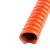 定制耐高温通风管硅胶软管50mm红色耐高温矽胶管4米 热风管排风管 25mm2F4米 50mm/4米