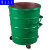 可开专/普票】铁垃圾桶 户外环卫挂车大铁桶 360L铁制垃圾桶 市政铁皮垃圾箱 绿色2.0厚